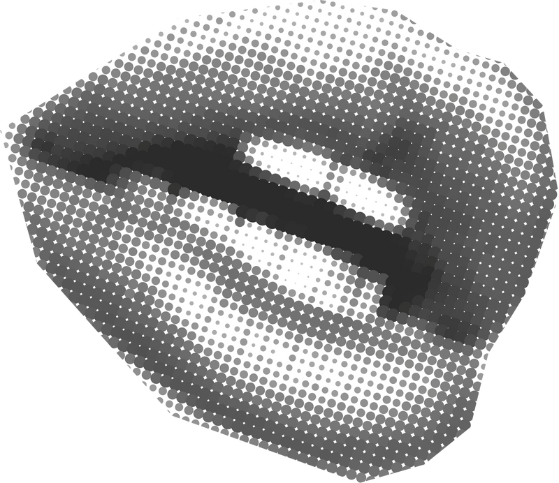 Halftone lips